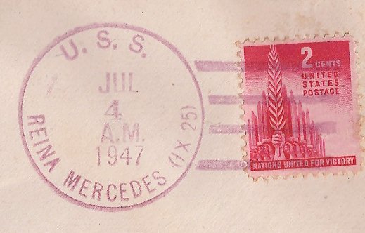 File:GregCiesielski ReinaMercedes IX25 19470704 1 Postmark.jpg