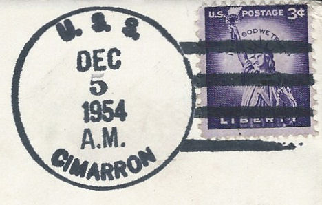 File:GregCiesielski Cimarron AO22 19541205 1 Postmark.jpg