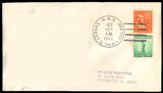 File:GregCiesielski ErnestGSmall DD838 19451027 1 Front.jpg