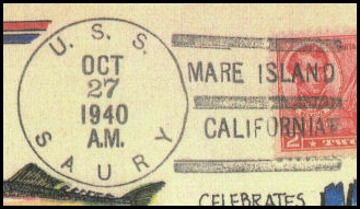 File:GregCiesielski Saury SS189 19401027 1 Postmark.jpg