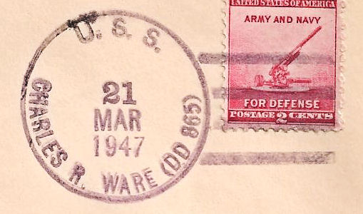 File:GregCiesielski CharlesRWare DD865 19470321 1 Postmark.jpg