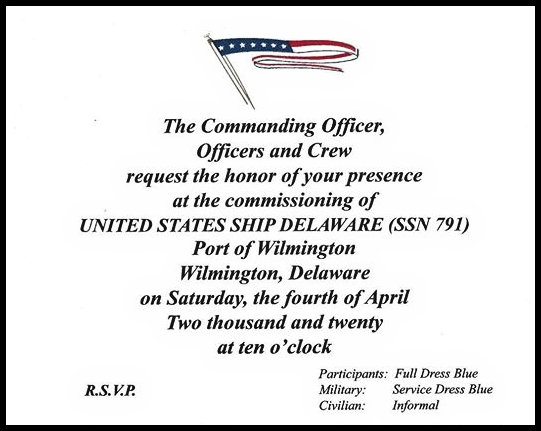 File:GregCiesielski Delaware SSN791 20200404 1 Invite.jpg