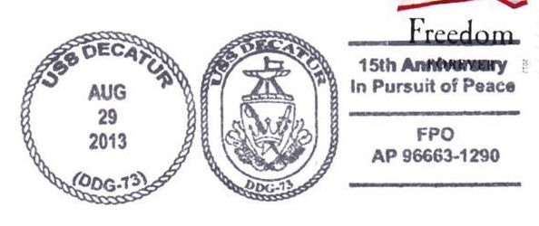 File:GregCiesielski Decatur DDG73 20130829 2 Postmark.jpg