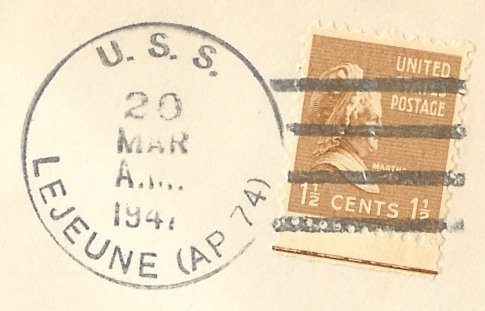 File:GregCiesielski Lejeune AP74 19470320 1 Postmark.jpg