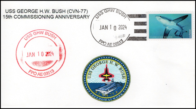 File:GregCiesielski GeorgeHWBush CVN77 20240110 1 Front.jpg