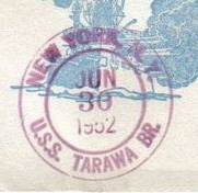 File:GregCiesielski Tarawa CV40 19520630 2 Postmark.jpg