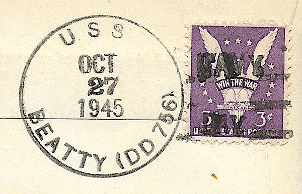 File:JohnGermann Beatty DD756 19451027 1a Postmark.jpg