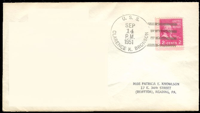 File:GregCiesielski ClarenceKBronson DD668 19510914 1 Front.jpg