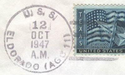 File:GregCiesielski Eldorado AGC11 19471012r 1 Postmark.jpg