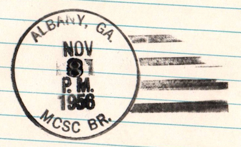 File:GregCiesielski MCLB AlbanyGA 19561108 1 Postmark.jpg