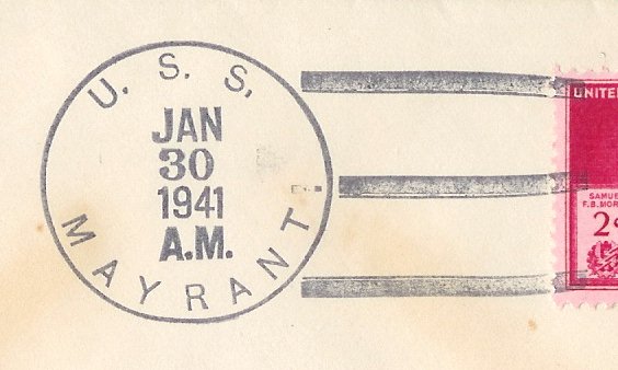 File:GregCiesielski Mayrant DD402 19410130 1 Postmark.jpg