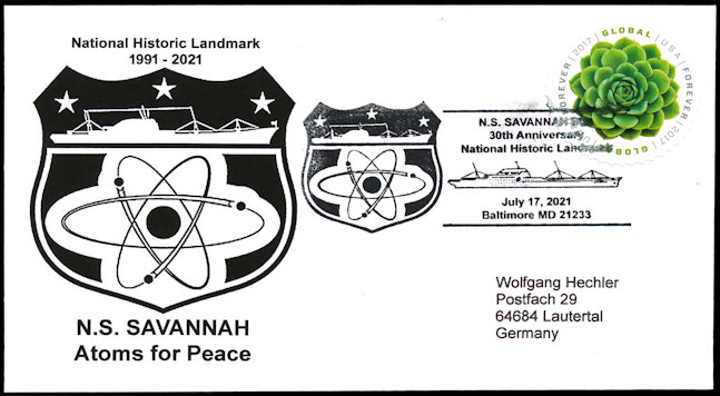 File:GregCiesielski NS Savannah 20210717 2 Postmark.jpg