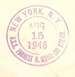 File:GregCiesielski ForrestRoyal DD872 19460815 1 Postmark.jpg