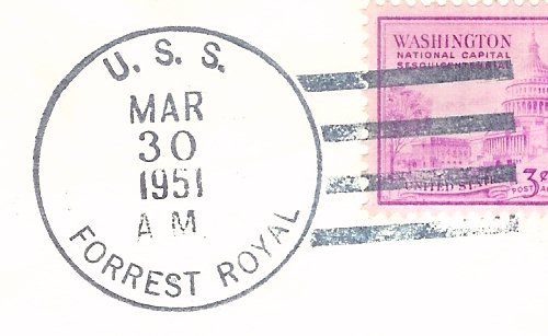 File:GregCiesielski ForrestRoyal DD872 19510330 1 Postmark.jpg