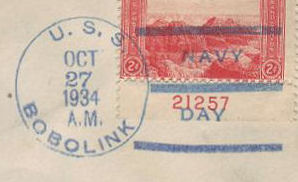 GregCiesielski Bobolink AM20 19341027 1 Postmark.jpg