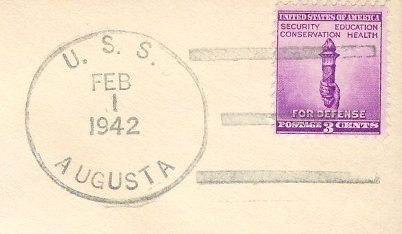 File:GregCiesielski Augusta CA31 19420201 1 Postmark.jpg