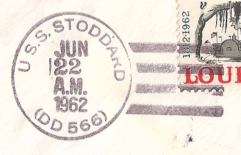 File:GregCiesielski Stoddard DD566 19620622 1 Postmark.jpg