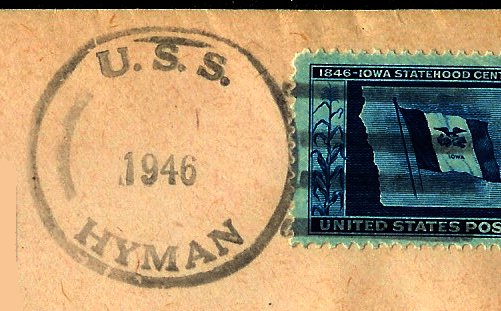 File:GregCiesielski Hyman DD732 1946 1 Postmark.jpg