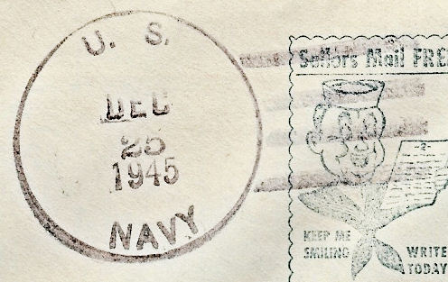 File:GregCiesielski Kirkpatrick DE318 19451225 1 Postmark.jpg
