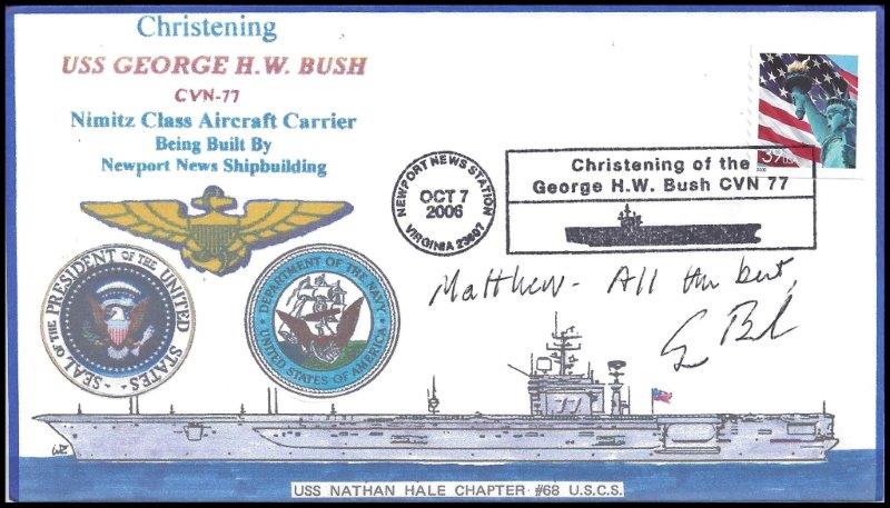 File:GregCiesielski GeorgeHWBush CVN77 20061007 15 Front.jpg
