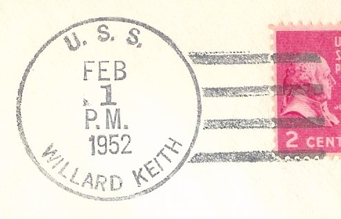 File:GregCiesielski WillardKeith DD775 19520201 1 Postmark.jpg