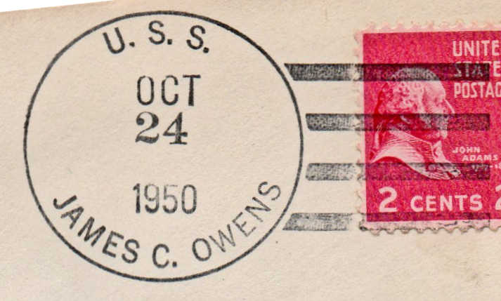 File:GregCiesielski JamesCOwens DD776 19501024 1 Postmark.jpg