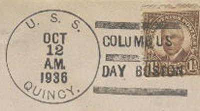 File:GregCiesielski Quincy CA39 19361012r 1 Postmark.jpg