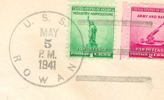 File:GregCiesielski Rowan DD405 19410505 1 Postmark.jpg