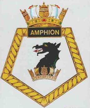 File:GregCiesielski HMS Amphion 19610616 1 Crest.jpg