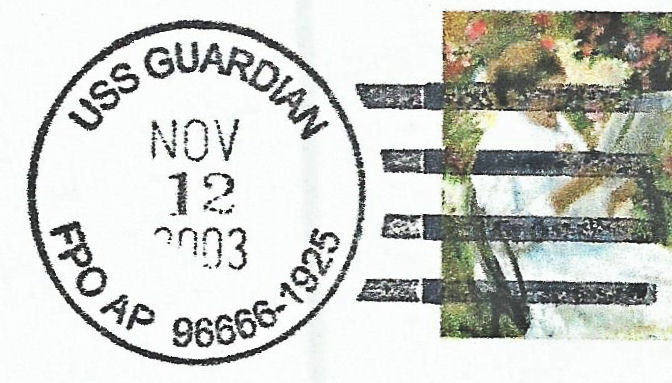 File:GregCiesielski Guardian MCM5 20031115 1 Postmark.jpg