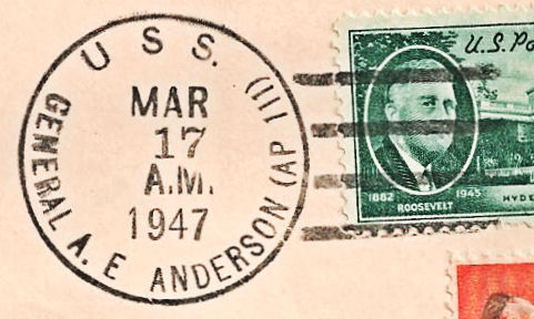 File:GregCiesielski GeneralAEAnderson AP111 19470317 1 Postmark.jpg