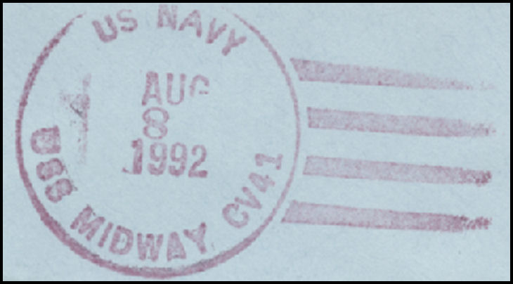 File:GregCiesielski Midway CV41 19920808 1 Postmark.jpg