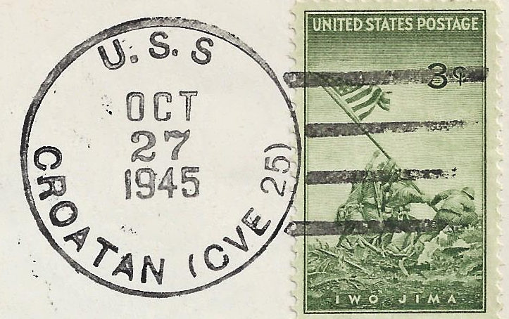 File:GregCiesielski Croatan CVE25 19451027 2 Postmark.jpg
