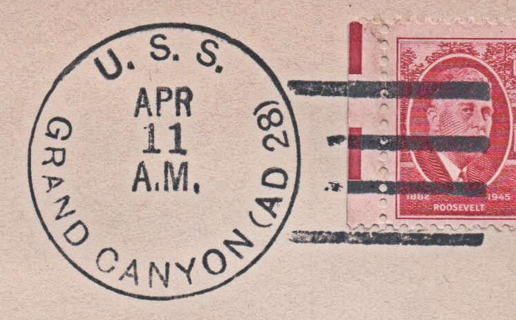 File:GregCiesielski GrandCanyon AD28 19460411 1 Postmark.jpg
