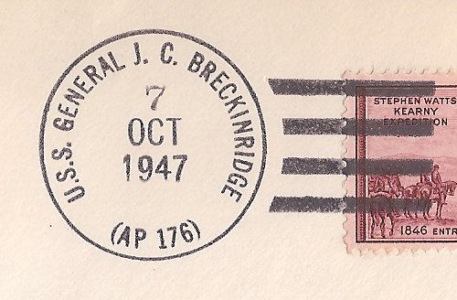 File:GregCiesielski GeneralJCBreckinridge AP176 19471007 1 Postmark.jpg