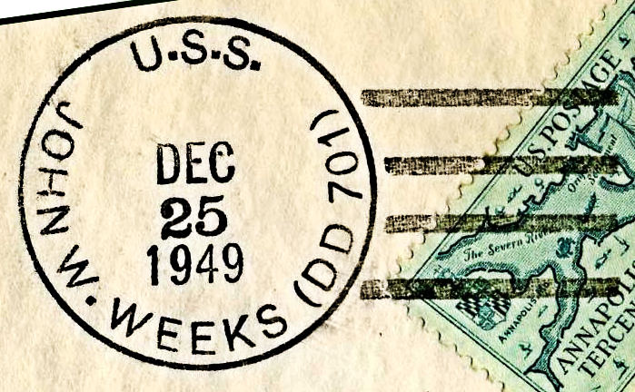 File:GregCiesielski JohnWWeeks DD701 19491225 1 Postmark.jpg