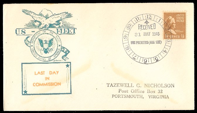 File:GregCiesielski Prentiss AKA102 19460531 1 Front.jpg
