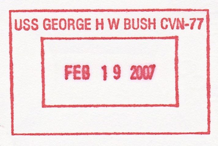 File:GregCiesielski GeorgeHWBush CVN77 20070219 1 Postmark.jpg
