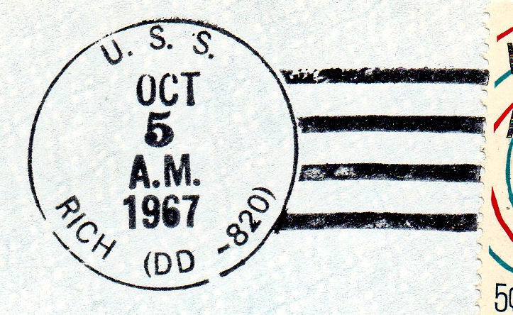 File:GregCiesielski Rich DD820 19671005 1 Postmark.jpg