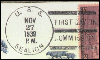 File:GregCiesielski Sealion SS194 19391127 1 Postmark.jpg