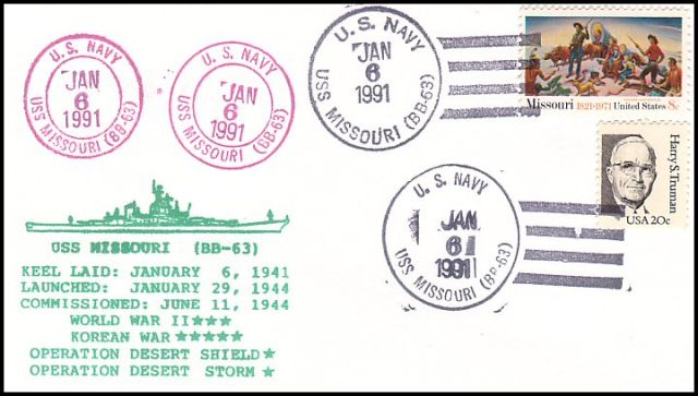 File:GregCiesielski Missouri BB63 19910106 1 Front.jpg