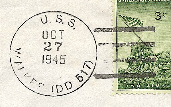 File:JohnGermann Walker DD517 19451027 1a Postmark.jpg