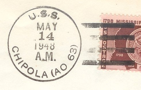 File:GregCiesielski Chipola AO63 19480514 1 Postmark.jpg