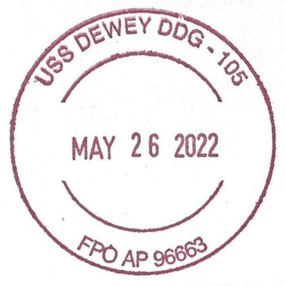 File:GregCiesielski Dewey DDG105 20220526 1 Postmark.jpg