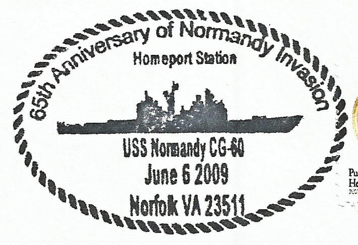File:GregCiesielski Normandy CG60 20090606 2 Postmark.jpg