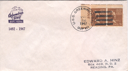 File:GregCiesielski GreenwichBay AVP41 19471012 1 Front.jpg