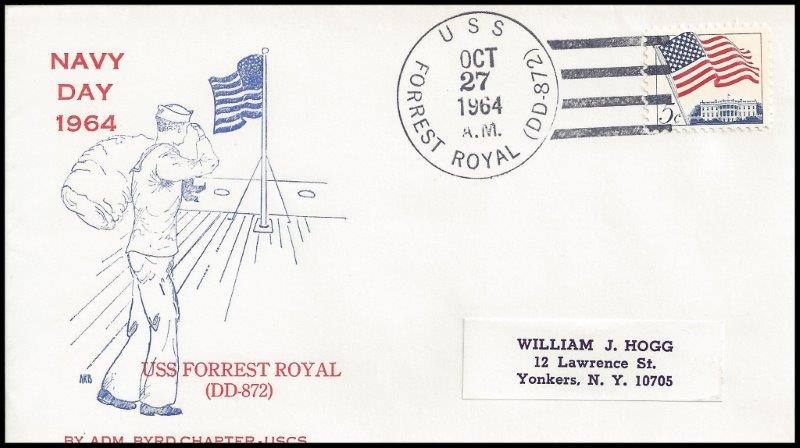 File:GregCiesielski ForrestRoyal DD872 19641027 1 Front.jpg