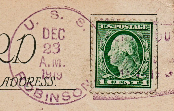 File:GregCiesielski Robinson DD88 19191223 1 Postmark.jpg