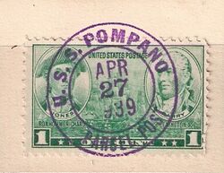 GregCiesielski Pompano SS181 19390407 2 Postmark.jpg