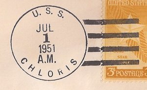 GregCiesielski Chloris ARVE4 19510701 1 Postmark.jpg